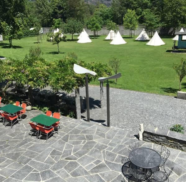 Ostello & Camping Riposo Hotel Losone Exterior photo